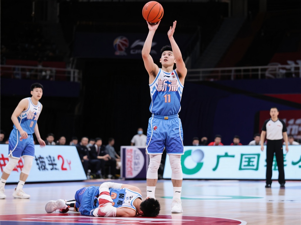 郭昊文伤退曾繁日发力，中投追新疆2分