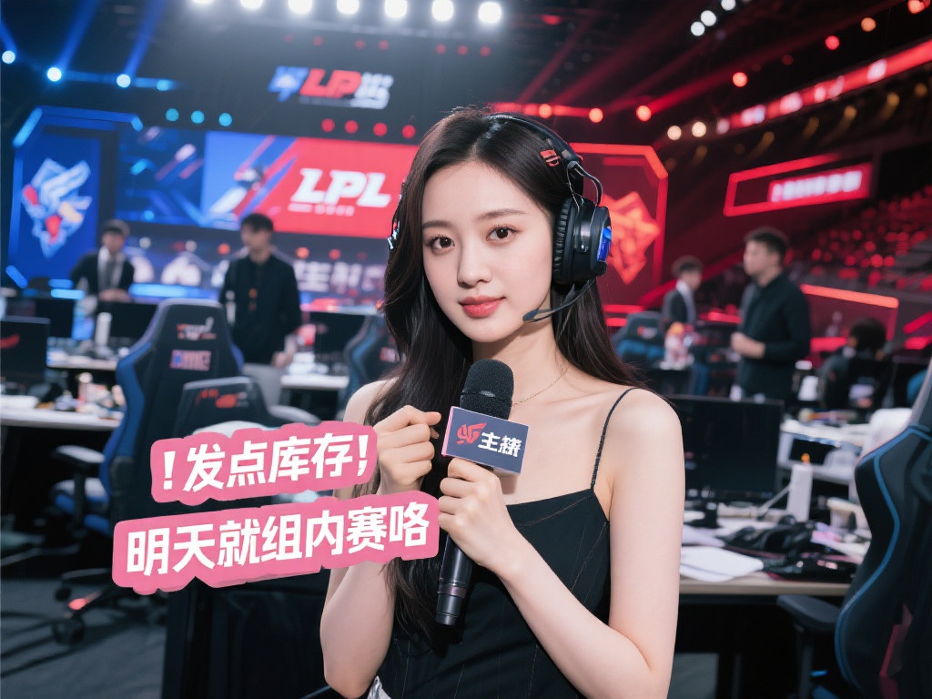 LPL主持小钰晒美照，库存分享迎接组内赛
